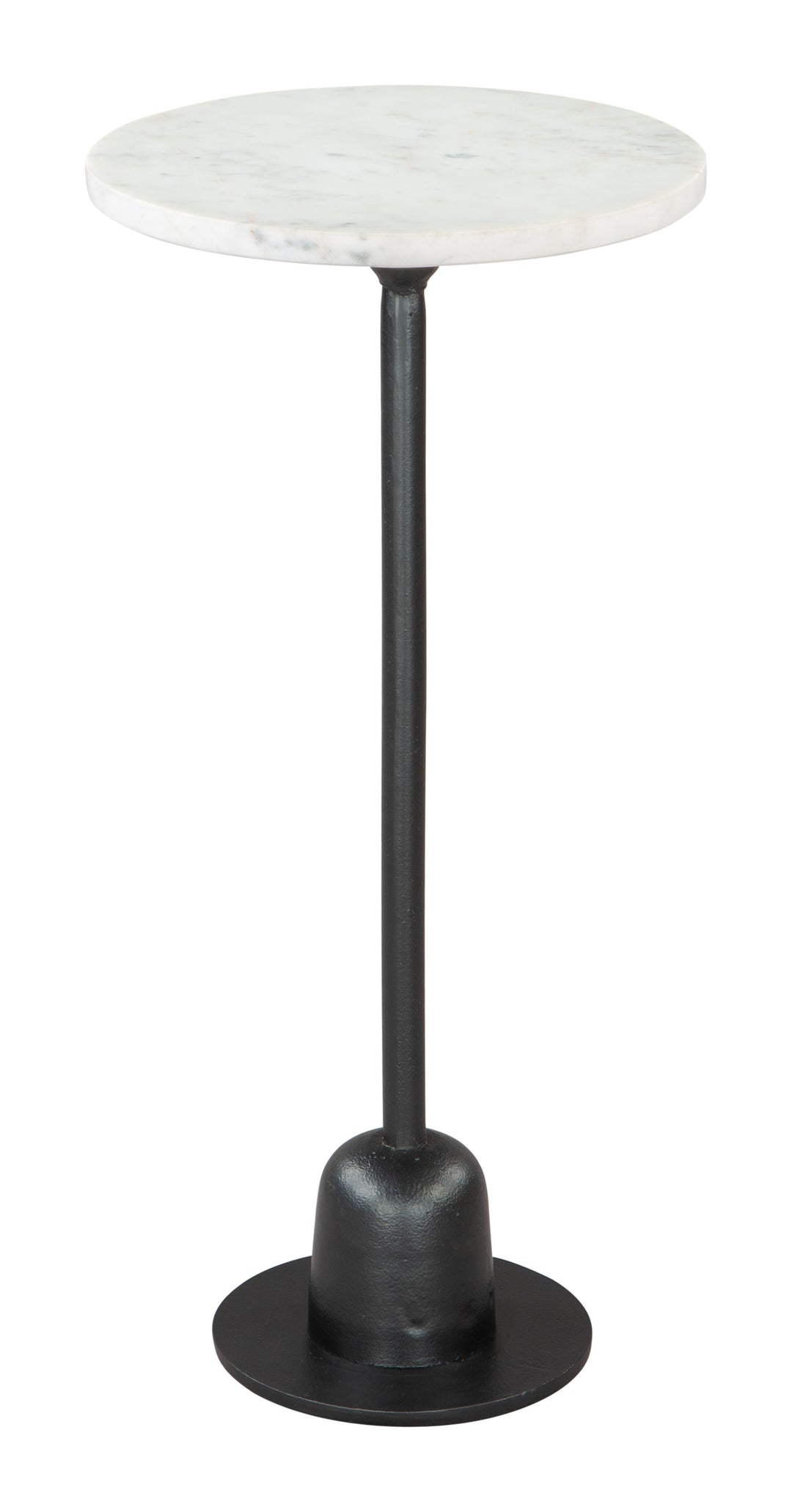 Zuo Woozy Side Table White & Black