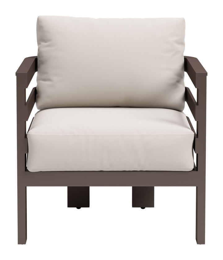 Zuo Bal Harbor Armchair White