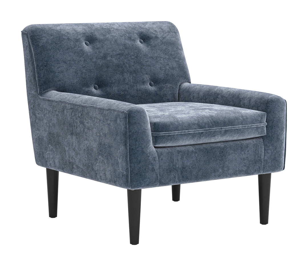 Zuo Frankfurt Armchair Gray
