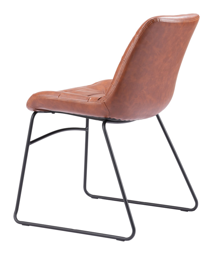 Zuo Tammy Dining Chair (Set of 2) Vintage Brown