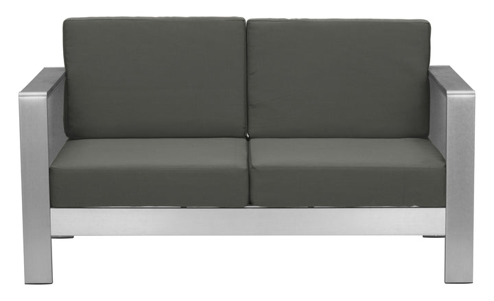 Zuo Cosmopolitan Sofa Dark Gray