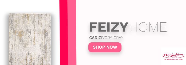 Feizy Home Cadiz Ivory - Gray - Rug Fashion Store Web Banner