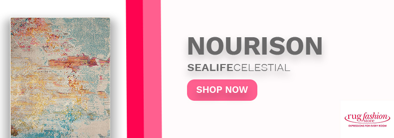Nourison Celestial Sealife Area Rug Banner - Rug Fashion Store