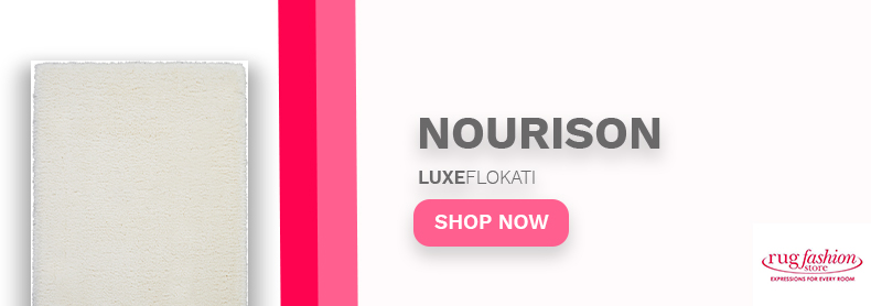 Nourison Luxe Shag White Flokati - Rug Fashion Store Web Banner