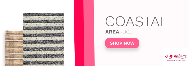 Coastal Area Rugs Web Banner - Rug Fashion Store