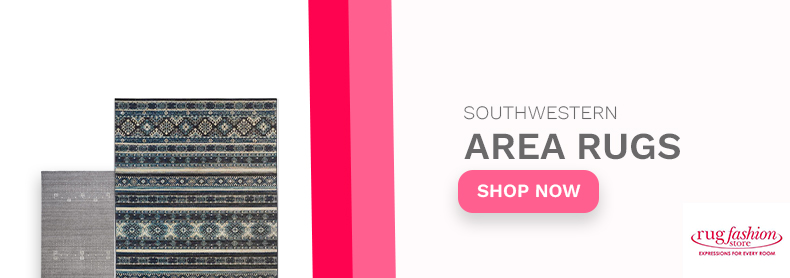 Top 4 Tips to Incorporating a Southwestern Area Rug Into Your Living Room Web Banner