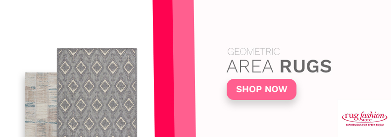 Prints and Patterns that Pair well with Geometric Area Rugs Web Banner - Rug Fashion Store