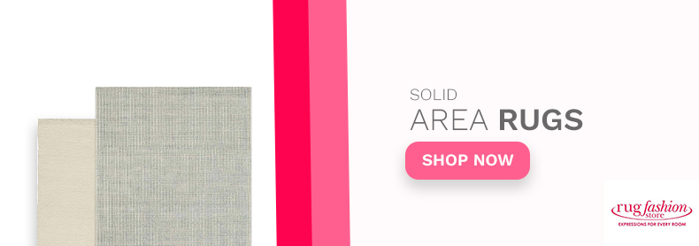 Ways to Make your Solid Area Rug Look Decorative Web Banner